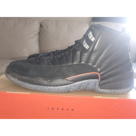 Nike Air Jordan 12 Retro Utility Black Anthracite Size 11.5 Men\'s Clean main image 8